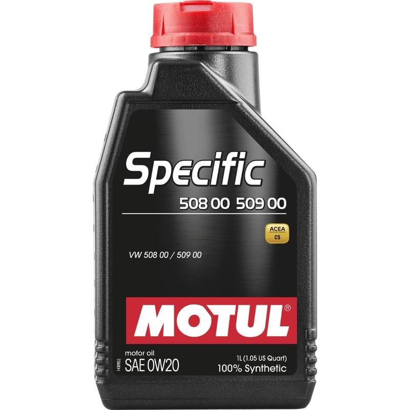Óleo de Motor Motul Specific 508 00 509 00 0W20 - Volkswagen Golf
